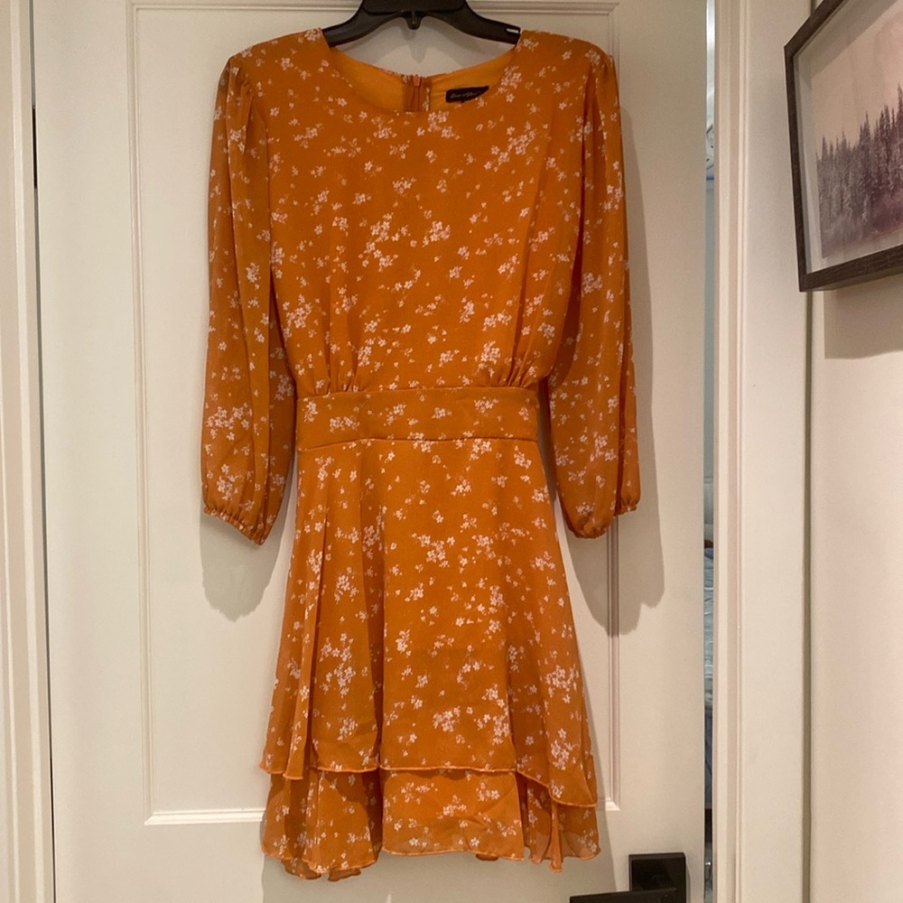 EVER AFTER SMALL ORANGE DRESS